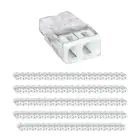 Multipack 100x Wago 2273-202 Verbindungsdosenklemme Compact | 2 Draht Verbindung - Push Draht