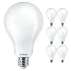 Multipack 6x Philips Corepro LED Glühbirne E27 Birne Matt 23W 3452lm - 865 Tageslichtweiß | Ersatz für 200W