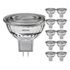 Multipack 10x Noxion LED-Spot GU5.3 MR16 7.5W 621lm 36D - 827 Extra Warmweiß | Dimmbar - Ersatz für 50W