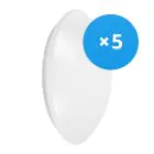 Multipack 5x Ledvance Surface rund 250 13W 830 920lm Weiß IP44 | Warmweiß