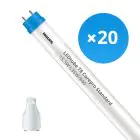 Multipack 20x Philips LED Röhre T8 CorePro (EM/Mains) Standard Output 15.5W 1800lm - 840 Kaltweiß | 120cm - Ersatz für 36W