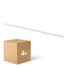 Multipack 4x Noxion LED Deckenleuchte Batline V2.0 19W 2370lm - 830-865 CCT | 150cm