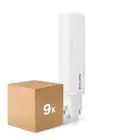 Multipack 9x Philips CorePro PL-C LED 6.9W 770lm - 840 Kaltweiß | 2-Pins - Ersatz Für 18W