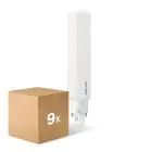 Multipack 9x Philips CorePro PL-C LED 8.9W 990lm - 830 Warmweiß | 2-Pins - Ersatz Für 26W