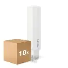 Multipack 10x Philips CorePro PL-C LED 6.5W 770lm - 840 Kaltweiß | 4-Pins - Ersatz Für 18W