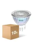 Multipack 10x Noxion LED-Spot GU4 MR11 1.8W 184lm 36D - 827 Extra Warmweiß | Ersatz Für 20W