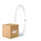 Multipack 4x Osram LED Röhre T9 Rund (EM/Mains) 18.3W 2200lm - 840 Kaltweiß | Ersatz Für 32W
