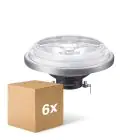 Multipack 6x Philips MASTER LED Spot G53 AR111 10.8W 620lm 9D - 930 Warmweiß | Höchste Farbwiedergabe - Dimmbar - Ersatz für 50W