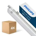 Multipack 4x Philips LED Feuchtraumleuchte CoreLine WT120C Gen2 18/32W 2700/4500lm - 840 Kaltweiß | 120cm