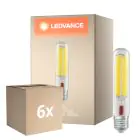 Multipack 6x Ledvance NAV LED FIL V E40 41W 7500lm - 740 Kaltweiß | Ersatz für 100W