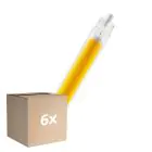 Multipack 6x Osram LED Slim Line R7S LED R7S 118mm Klar 8W 806lm - 840 Kaltweiß | Ersatz Für 60W