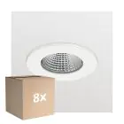 Multipack 8x Philips LED-Spot Klar Accent G2 RS060B 6W 550lm 36D - 840 Kaltweiß | 75mm - Dimmbar 