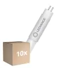 Multipack 10x Ledvance LED Röhre T5 AC Mains P Mains (AC) High Output 18W 2800lm - 840 Kaltweiß | 85cm - Ersatz Für 39W