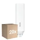 Multipack 20x Philips CorePro PL-T LED Glühbirne HF 18.5W - 840 Kaltweiß | 4-Pins - Ersatz Für 42W