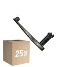 Multipack 25x Noxion GST - Kompatibel Zugentlastung  Schwarz