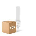 Multipack 10x Noxion Lucent PL-C LED 5.2W - 830 Blanc Chaud | 2-Pins - Équivalent 18W