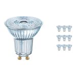 Multipack 10x Ledvance Performance Spot LED Réflecteur GU10 PAR16 3.4W 230lm 36D - 927 Blanc Très Chaud | Meilleur rendu des couleurs - Dimmable - Équivalent 35W