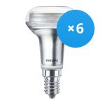 Multipack 6x Philips Corepro LED Spot E14 R50 2.8W 210lm 36D - 827 Blanc Très Chaud | Équivalent 40W