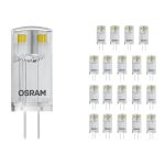 Multipack 20x Ledvance Performance LED Capsule G4 Claire 0.9W 100lm - 827 Blanc Très Chaud | Équivalent 10W