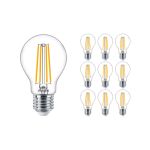 Multipack 10x Philips MASTER Value LED Ampoule E27 Poire Claire 5.9W 806lm - 927 Blanc Très Chaud | Meilleur rendu des couleurs - Dimmable - Équivalent 60W