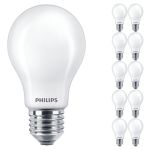 Multipack 10x Philips MASTER Value LED Ampoule E27 Poire Dépolie 3.4W 470lm - 927 Blanc Très Chaud | Meilleur rendu des couleurs - Dimmable - Équivalent 40W
