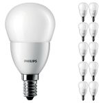 Multipack 10x Philips Corepro LED Lustre E14 Boule Dépolie 2.8W 250lm - 827 Blanc Très Chaud | Équivalent 25W