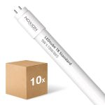 Multipack 10x Noxion Tube LED T8 Avant (EM/Direct 230V) Standard Output 15W 1800lm - 865 Lumière Du Jour | 120cm - Équivalent 36W