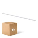 Multipack 4x Noxion Réglette LED Batline V2.0 19W 2370lm - 830-865 CCT | 150cm