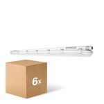 Multipack 6x Ledvance Réglette LED Étanche Imperméable 46W 6400lm - 840 Blanc Froid | 150cm