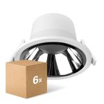 Multipack 6x Noxion Downlight LED Apollo V2.0 15-25W 1800-3060lm 60D - 830/840 CCT | 220mm - Diamètre 200mm