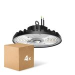 Multipack 4x Noxion Highbay LED Ecowhite V2.0 200W 32000lm 120D - 840 Blanc Froid | IP65 - 1-10V Dimmable