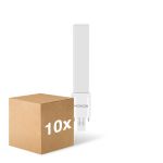 Multipack 10x Noxion Lucent PL-S LED 4.3W - 827 Blanc Très Chaud | 2-Pins - Équivalent 9W