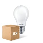 Multipack 6x Philips Corepro LED Ampoule E27 Poire Dépolie 8.5W 1055lm - 830 Blanc Chaud | Équivalent 75W
