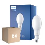 Multipack 6x Philips TrueForce Core LED E27 HPL/SON Dépolie 36W 5500lm 300D - 830 Blanc Chaud | Équivalent 125W