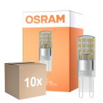 Multipack 10x Osram Parathom LED Pin G9 2.6W 320lm - 827 Blanc Très Chaud | Équivalent 30W