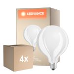 Multipack 4x Osram Classic LED E27 Globe Filament Dépolie 17W 2452lm - 827 Blanc Très Chaud | Équivalent 150W