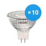 Multipack 10x Noxion Spot LED GU5.3 MR16 4.4W 345lm 60D - 830 Blanc Chaud | Dimmable - Équivalent 35W
