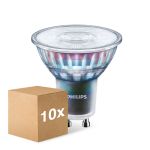 Multipack 10x Philips MASTER LED Spot ExpertColor GU10 PAR16 5.5W 355lm 25D - 927 Blanc Très Chaud | Meilleur rendu des couleurs - Dimmable - Équivalent 50W