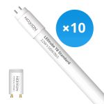 Multipack 10x Noxion Tube LED T8 Avant (EM/Direct 230V) Standard Output 19W 2300lm - 865 Lumière Du Jour | 150cm - Équivalent 58W