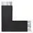 Ledvance Linear IndiviLED Coin Connecteur Noir