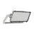 Ledvance Projecteur LED Max Radial 45 Aluminium Gris 600W 85600lm 45d - 830 Blanc Chaud | IP66 - Symétrique