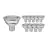 Multipack 10x Noxion Spot LED GU5.3 MR16 7.5W 621lm 60D - 840 Blanc Froid | Dimmable - Équivalent 50W