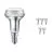 Multipack 6x Philips Corepro LED Spot E14 R50 4.3W 320lm 36D - 827 Blanc Très Chaud | Dimmable - Équivalent 60W