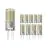 Multipack 10x Noxion Bolt LED Capsule G9 4.8W 600lm - 827 Blanc Très Chaud | Équivalent 50W
