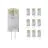 Multipack 10x Noxion Bolt LED Capsule G4 0.9W 100lm - 827 Blanc Très Chaud | Équivalent 10W