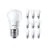Multipack 10x Philips Corepro LED Lustre E27 Boule Dépolie 5W 470lm - 827 Blanc Très Chaud | Équivalent 40W