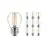 Multipack 10x Philips Master Value LED Lustre E27 Boule Filament Claire 3.4W 470lm - 927 Blanc Très Chaud | Meilleur rendu des couleurs - Dimmable - Équivalent 40W