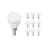 Multipack 10x Noxion Lucent Lustre LED E14 Boule Dépolie 2.5W 250lm - 827 Blanc Très Chaud | Équivalent 25W