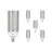 Multipack 6x Ledvance LED ampoule HQL LED P E40 90W 13000lm - 840 Blanc Froid | Équivalent 250W