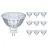 Multipack 10x Philips Corepro LED Spot GU5.3 MR16 4.4W 390lm 36D - 840 Blanc Froid | Équivalent 35W